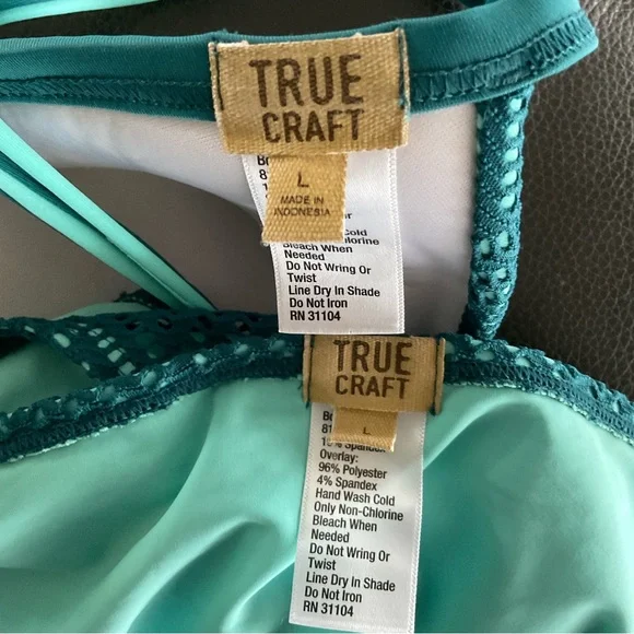 True Craft Teal Bikini Set - Picture 5 of 7